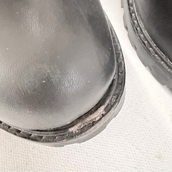 Madewell Julien lace up lug sole black boot - Picture 9 of 11